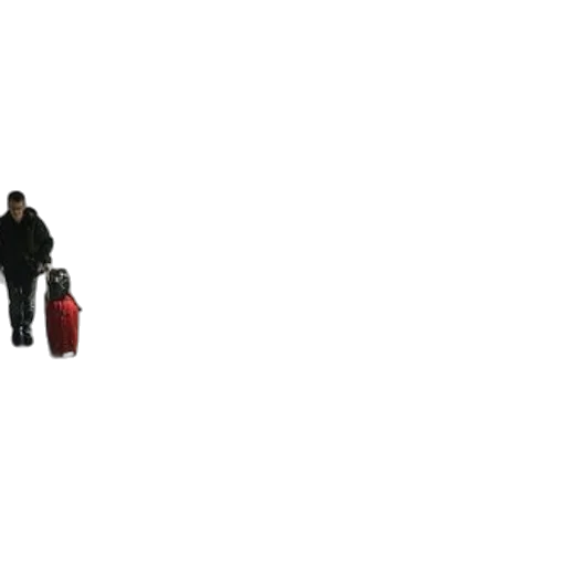 jacket, staff, umbrella, 3d render transparent PNG cut-out