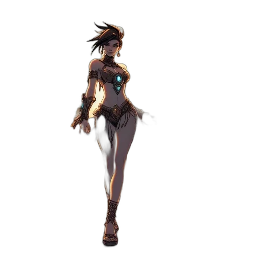 staff, dress, weapon, jewelry transparent PNG cut-out