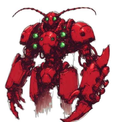 robot, weapon, animal, creature transparent PNG cut-out