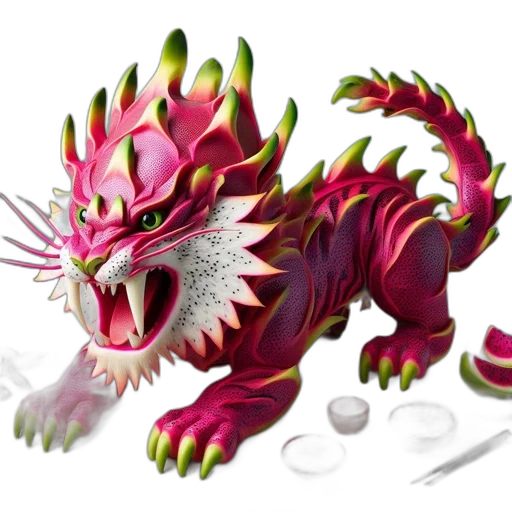 dragon, creature, staff, concept art transparent PNG cut-out