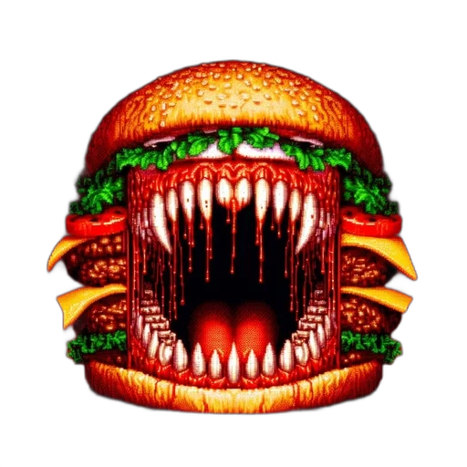 food, creature, animal, face transparent PNG cut-out