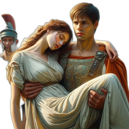 fantasy art, photorealistic, concept art, oil painting transparent PNG cut-out