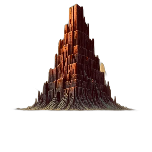 crown, building, tree, hair transparent PNG cut-out
