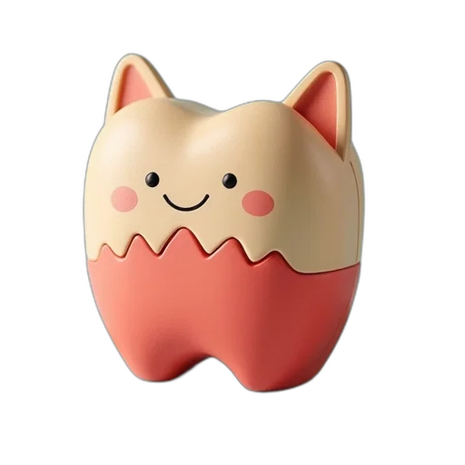 mask, 3d render, cartoon, animal transparent PNG cut-out