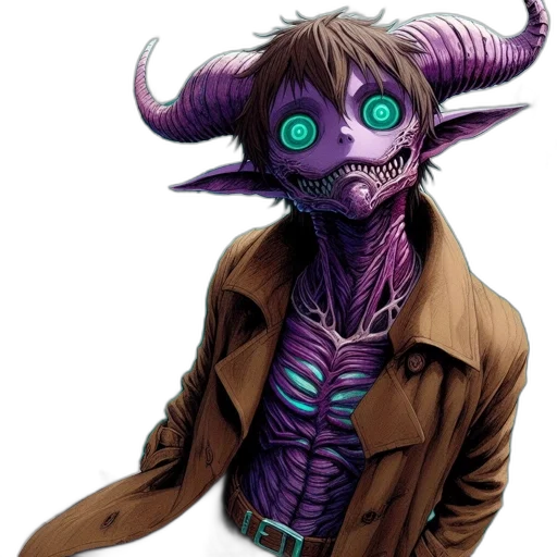 mask, creature, face, concept art transparent PNG cut-out