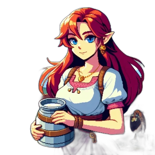 staff, pixel art, concept art, fantasy art transparent PNG cut-out