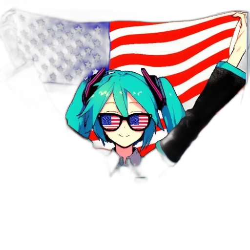 weapon, staff, vaporwave, anime transparent PNG cut-out