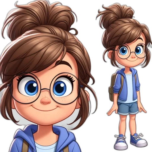 face, cartoon, concept art, 3d render transparent PNG cut-out