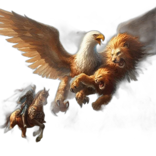 concept art, fantasy art, photorealistic, 3d render transparent PNG cut-out