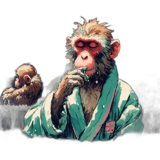 animal, mask, concept art, photorealistic transparent PNG cut-out