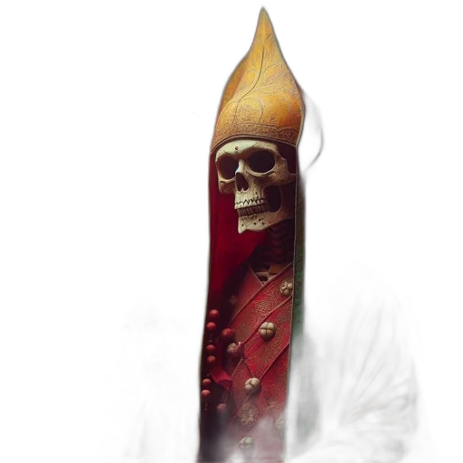 staff, mask, sword, crown transparent PNG cut-out