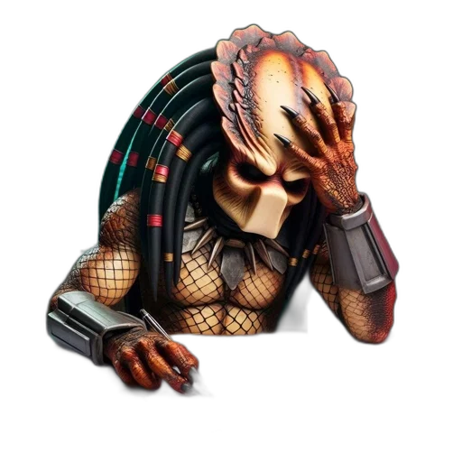 mask, creature, animal, robot transparent PNG cut-out
