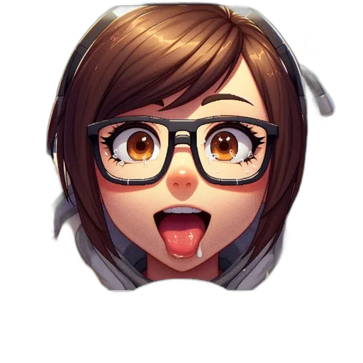 face, staff, mask, anime transparent PNG cut-out