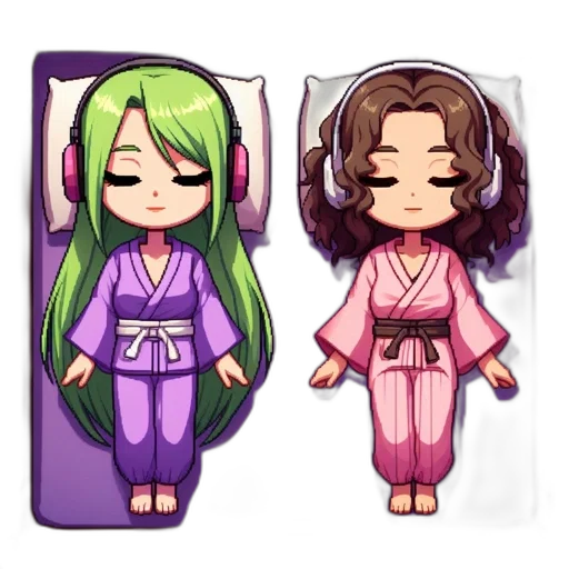 pixel art, anime, vaporwave, concept art transparent PNG cut-out