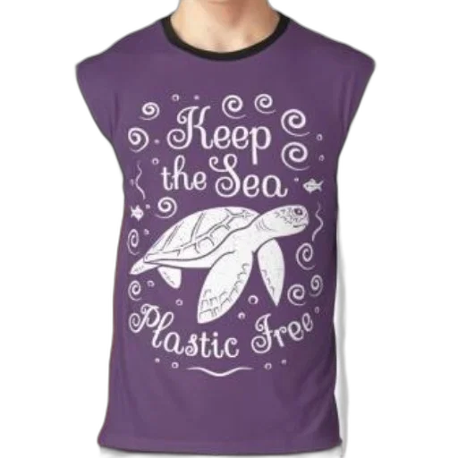 purple, t-shirt, black, sleeves transparent PNG cut-out