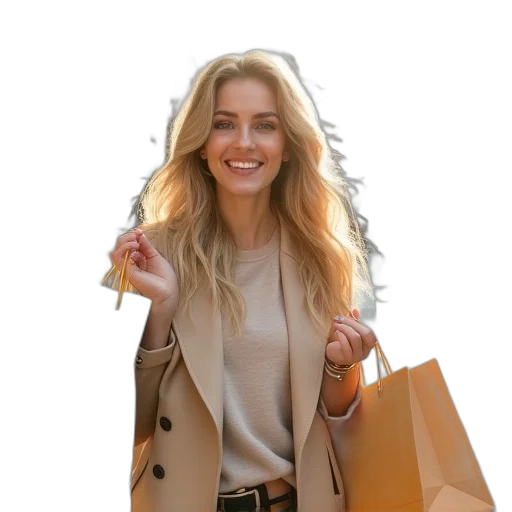 jacket, jewelry, face, hat transparent PNG cut-out