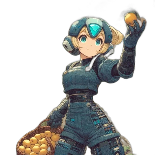 robot, weapon, staff, food transparent PNG cut-out