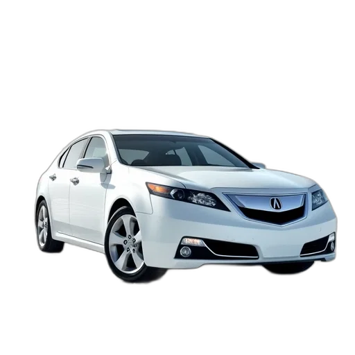 car, 2010, acura, rlx transparent PNG cut-out