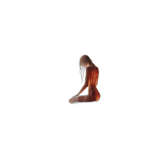 hair, dress, creature, shoes transparent PNG cut-out