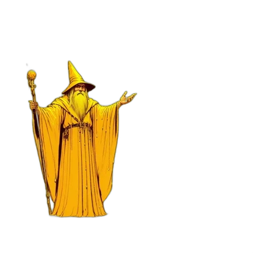 staff, crown, hat, dress transparent PNG cut-out