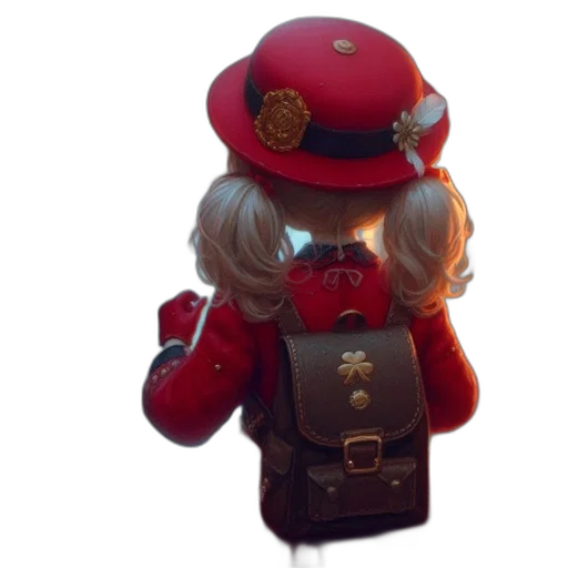staff, robot, hat, jewelry transparent PNG cut-out
