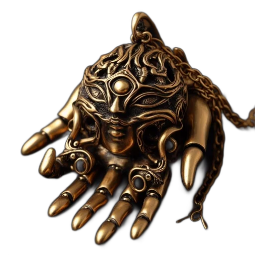 jewelry, crown, mask, creature transparent PNG cut-out