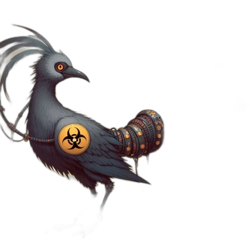 concept art, fantasy art, pixel art, dark transparent PNG cut-out