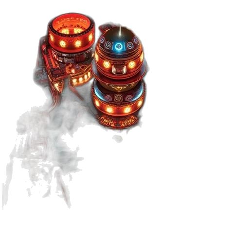 jewelry, robot, weapon, crown transparent PNG cut-out