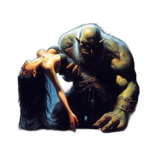 creature, mask, concept art, comic book art transparent PNG cut-out