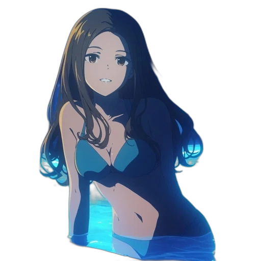 dress, crown, creature, anime transparent PNG cut-out