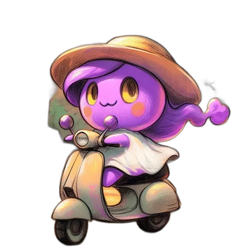hat, staff, weapon, robot transparent PNG cut-out