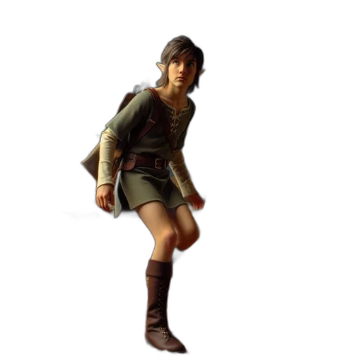 jacket, weapon, staff, concept art transparent PNG cut-out
