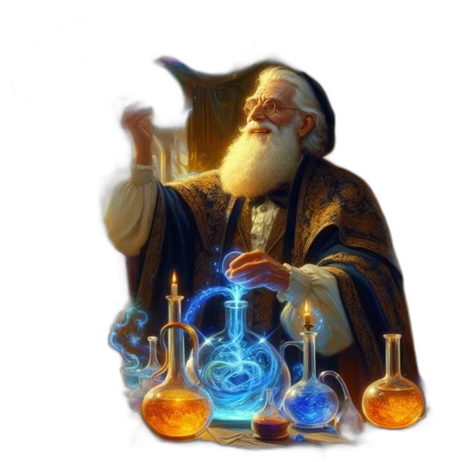 staff, concept art, fantasy art, pixel art transparent PNG cut-out