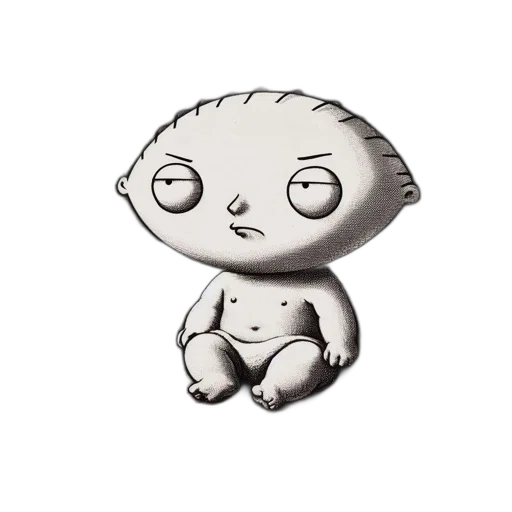 creature, face, concept art, 3d render transparent PNG cut-out