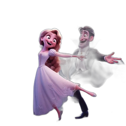 dress, mask, concept art, 3d render transparent PNG cut-out