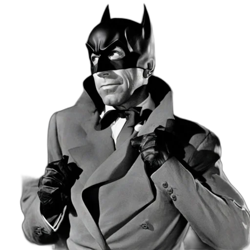 mask, animal, jacket, comic book art transparent PNG cut-out