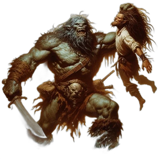 creature, concept art, fantasy art, comic book art transparent PNG cut-out