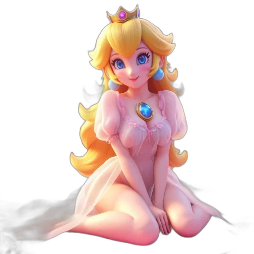 crown, dress, staff, fantasy art transparent PNG cut-out
