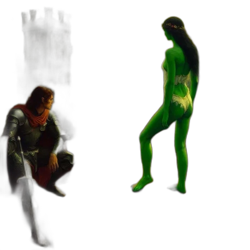 creature, concept art, 3d render, comic book art transparent PNG cut-out