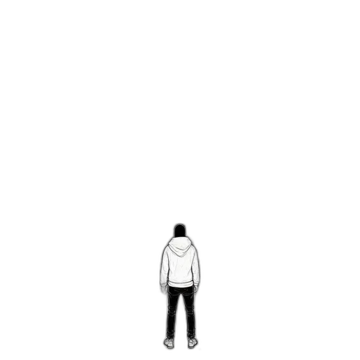 jacket, robot, face, creature transparent PNG cut-out