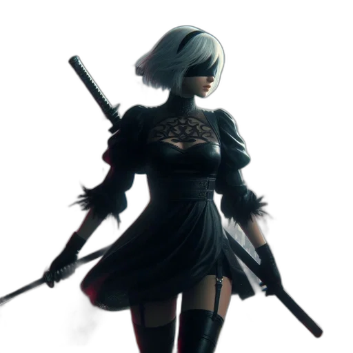 sword, staff, weapon, dress transparent PNG cut-out