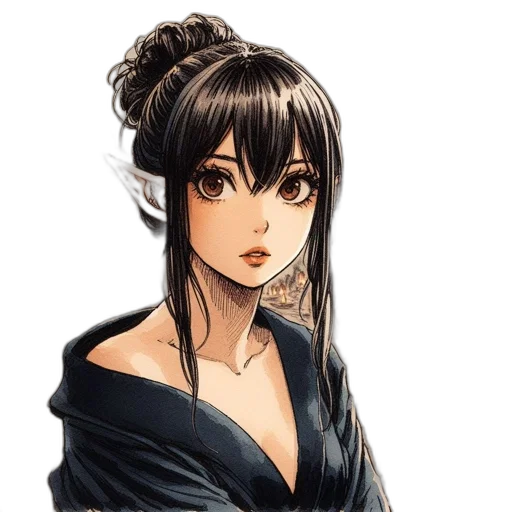 staff, face, dress, jewelry transparent PNG cut-out