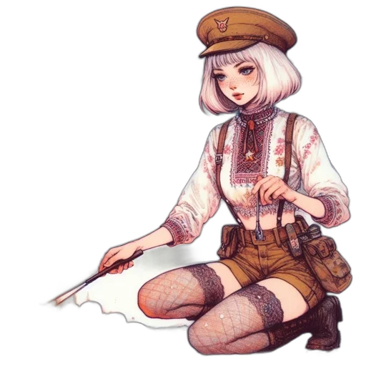 staff, weapon, sword, jacket transparent PNG cut-out
