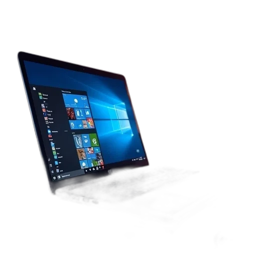 3d render, envy, touchsmart, notebook transparent PNG cut-out