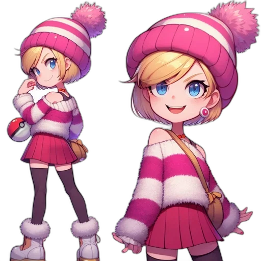hat, staff, pixel art, concept art transparent PNG cut-out