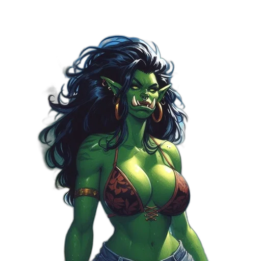 comic book art, concept art, fantasy art, pixel art transparent PNG cut-out