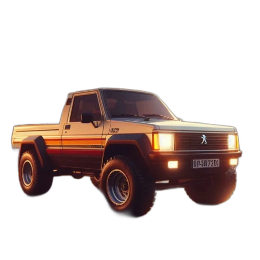 car, 3d render, photorealistic, concept art transparent PNG cut-out