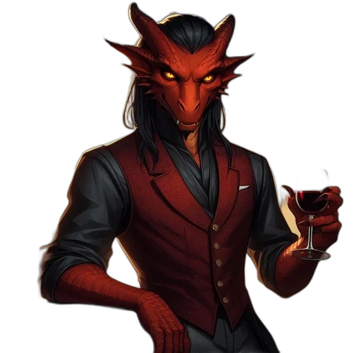 dragon, staff, concept art, fantasy art transparent PNG cut-out