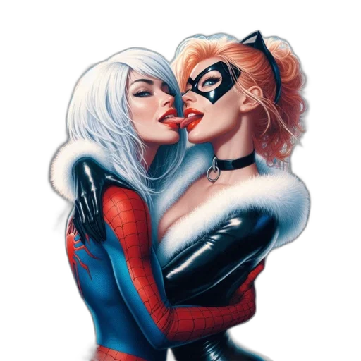 comic book art, concept art, fantasy art, cartoon transparent PNG cut-out