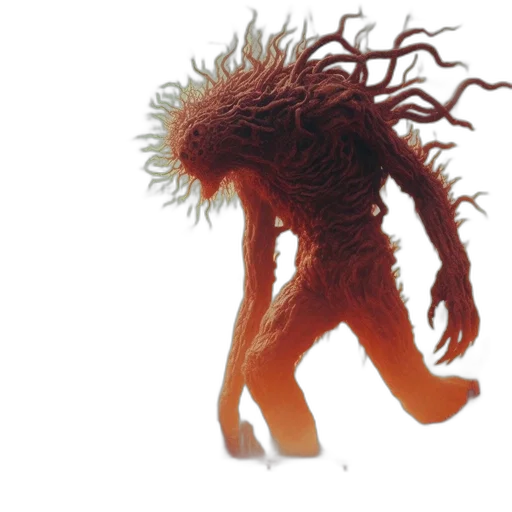 hair, creature, animal, mask transparent PNG cut-out